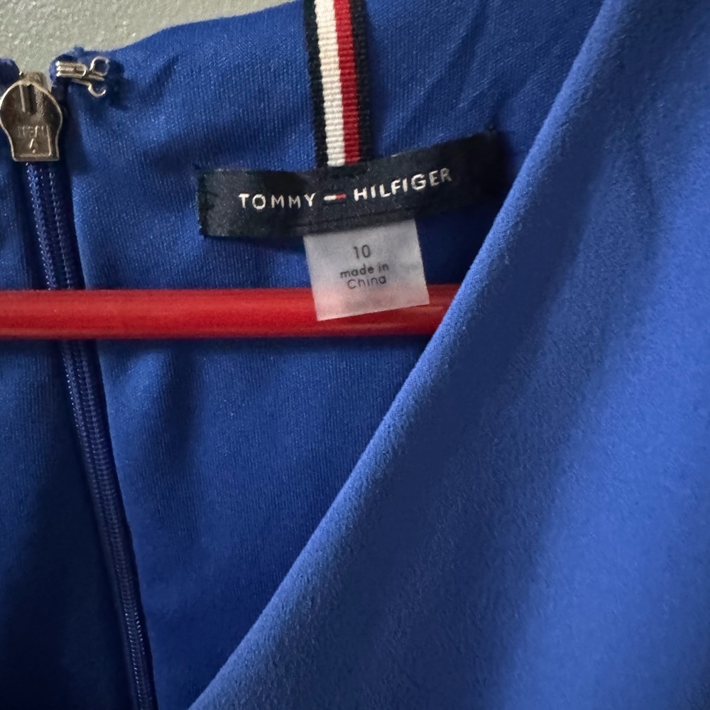Tommy Hilfiger Royal Blue Sleeveless Jumpsuit - Picture 2 of 6